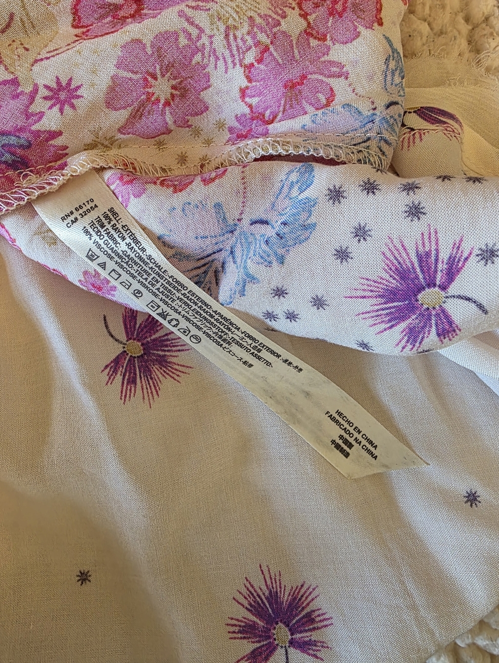 Free People Longwood Printed Slip Dress Floral Midi Medium NWOT - Picture 10 of 12